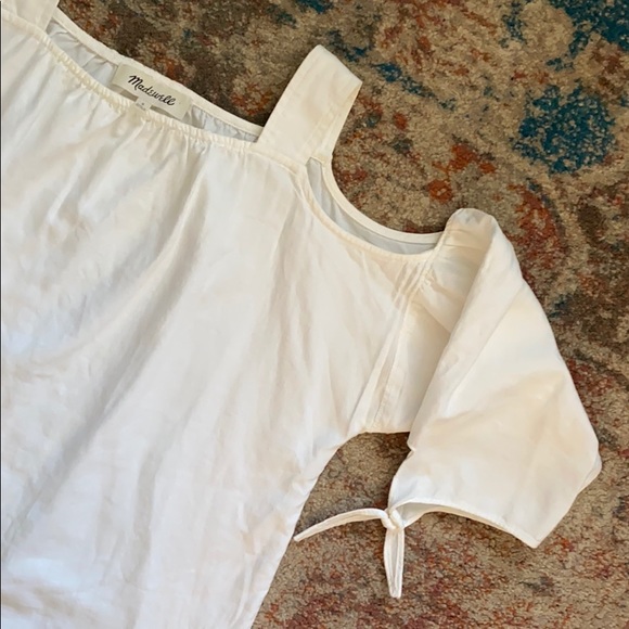 Madewell Off The Shoulder Linen Top - Picture 3 of 4